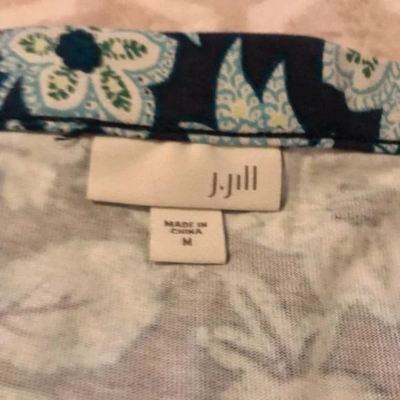 J Jill  Floral Skirt - Picture 2 of 3